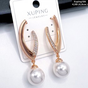 Сережки Xuping18К 20003 ( 4.6 см.)